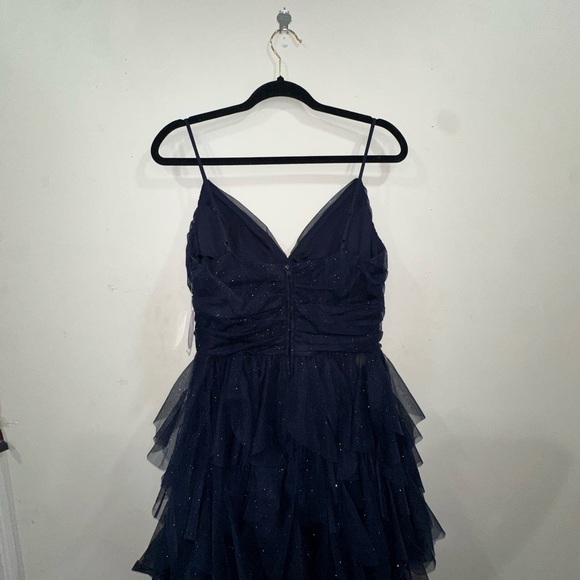 Windsor Navy Blue Layered Dress - Picture 2 of 4